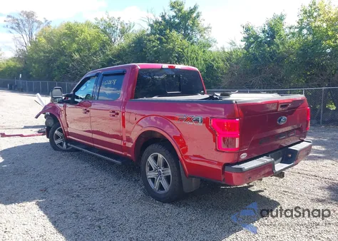 2018 Ford F-150 Lariat from USA, damaged, VIN 1FTEW1E58JFA81987